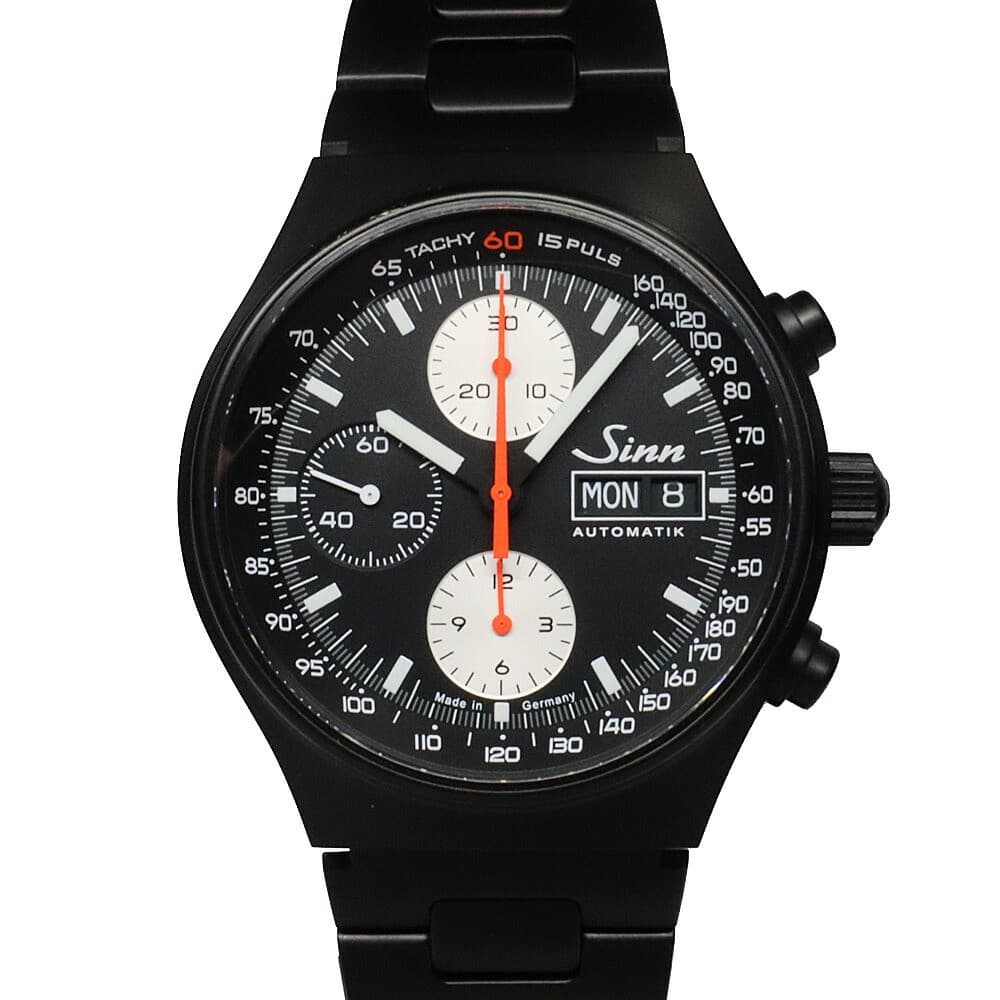Sinn 144 St S Anniversary II Chronograph Automatic Black Men's Watch