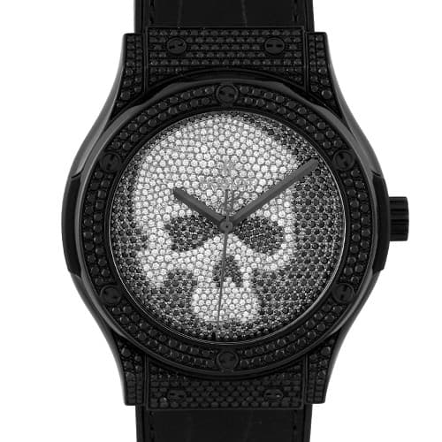 Hublot Classic Fusion Skull Black Full PavE 511.ND.9100.LR.1700.SKULL