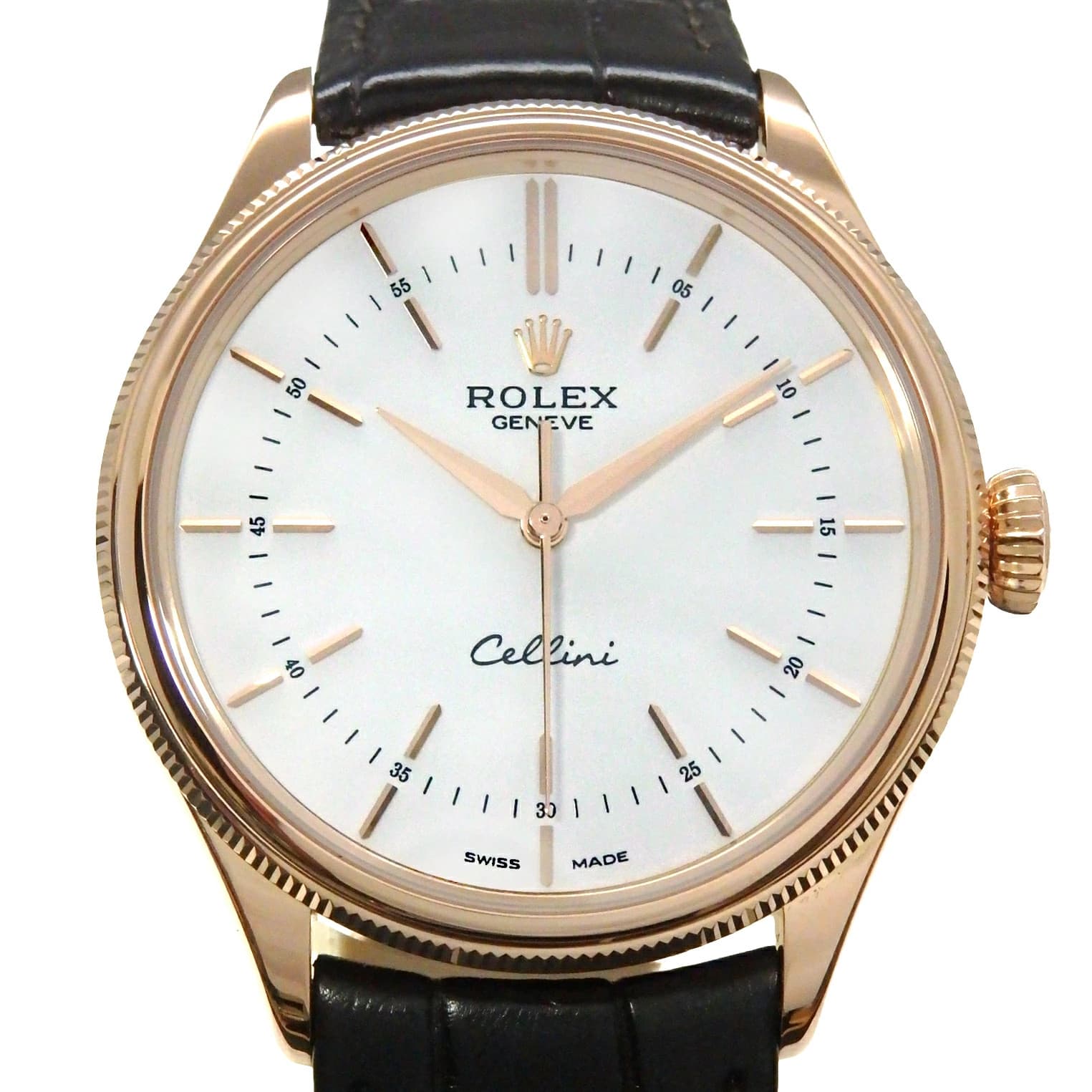 ROLEX Rolex Cellini Time 50505 Case Size 39mm Men's Used Watch #7101