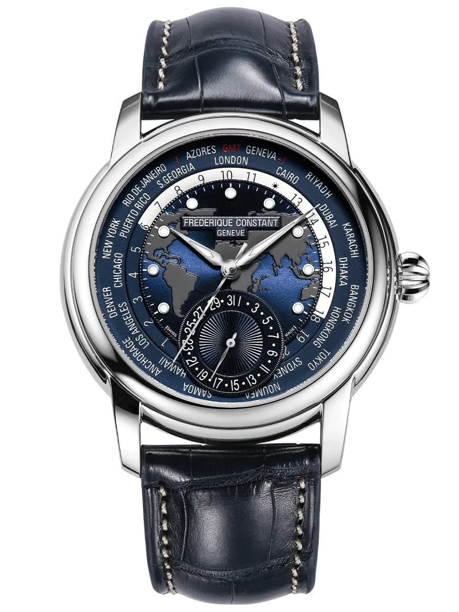 Frederique Constant Manufacture Worldtimer - FC-718NWM4H6