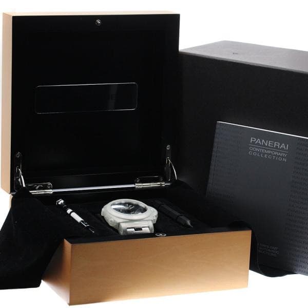 OFFICINE PANERAI LUMINOR 1950 PAM00347 45mm SS Black #C17172