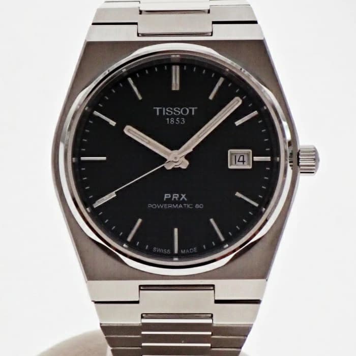 TISSOT PRX POWERMATIC80 T137 407 11 091 00 Green Dial Automatic Mens Watch