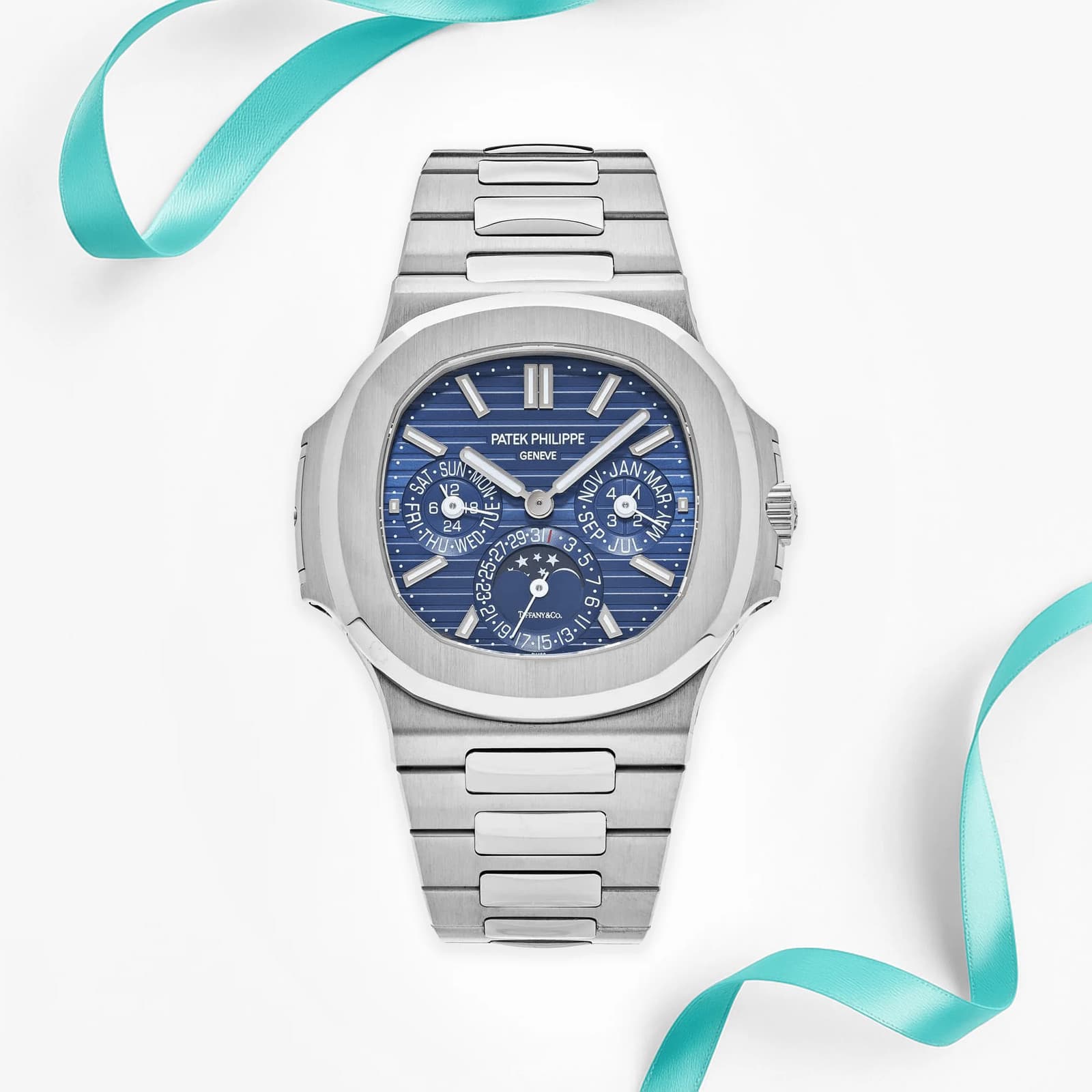 Patek Philippe Nautilus 5740/1G-001 'Tiffany & Co.' Perpetual Calendar Moon