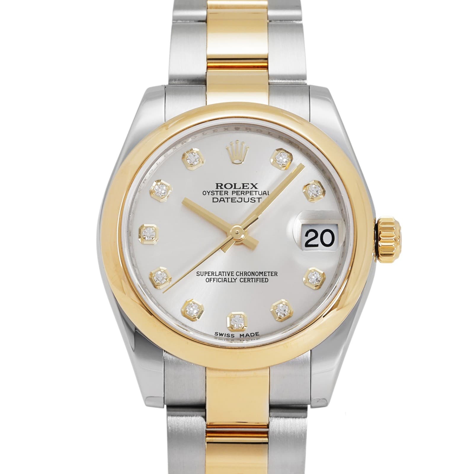 Rolex Datejust 178243G Automatic winding 31mm Silver/10PD
