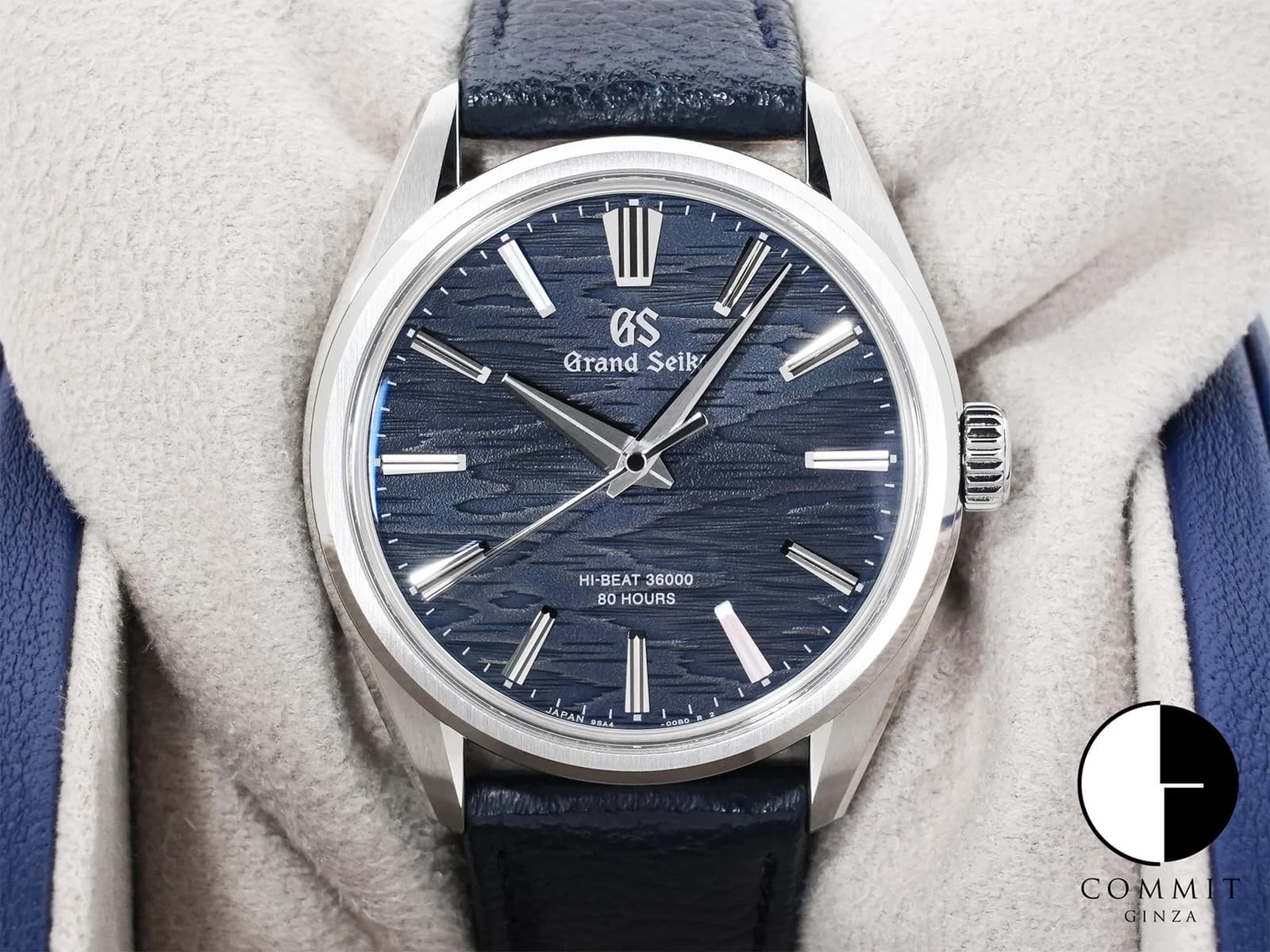 Grand Seiko Evolution 9 SLGW007 Stainless Steel 38.6mm Blue Dial Manual #CGW489