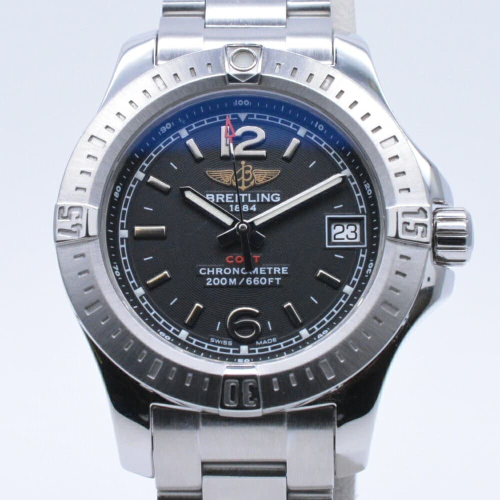 Breitling Colt Lady A7738811 Black Dial Quartz 33mm Women's Watch #A1009