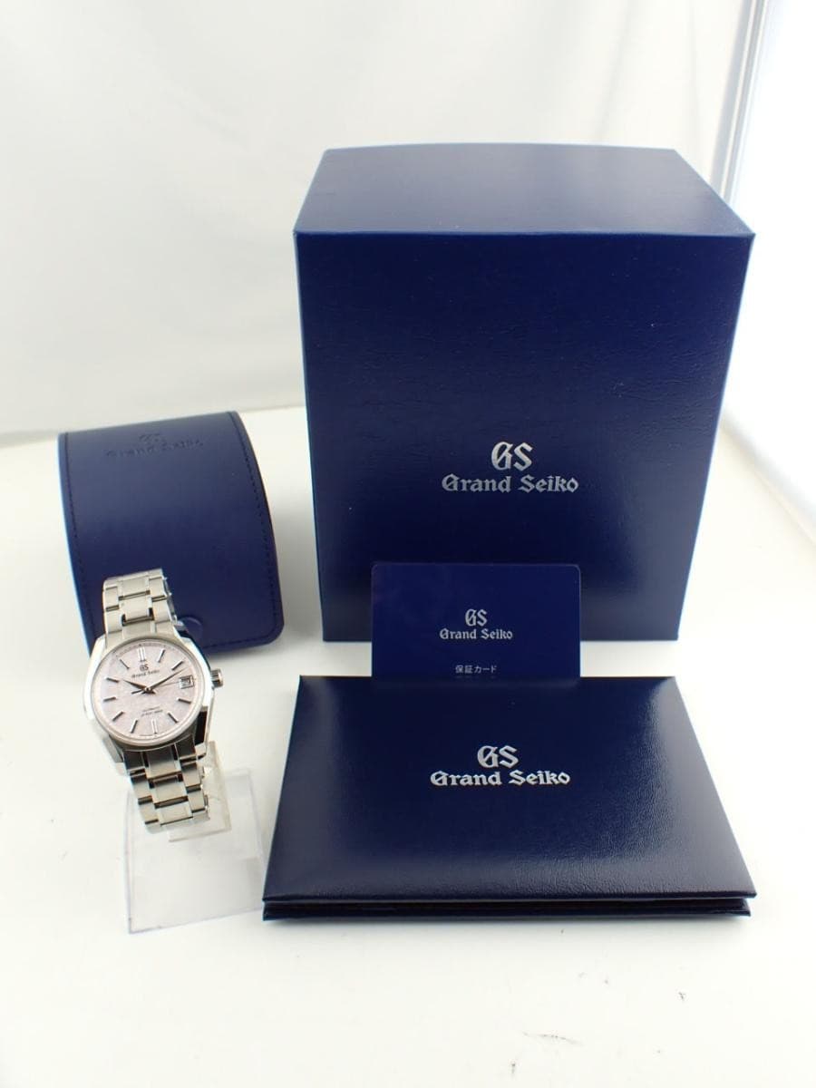 Grand Seiko SBGH341 38mm Pink Stainless Steel Manual Winding Automatic