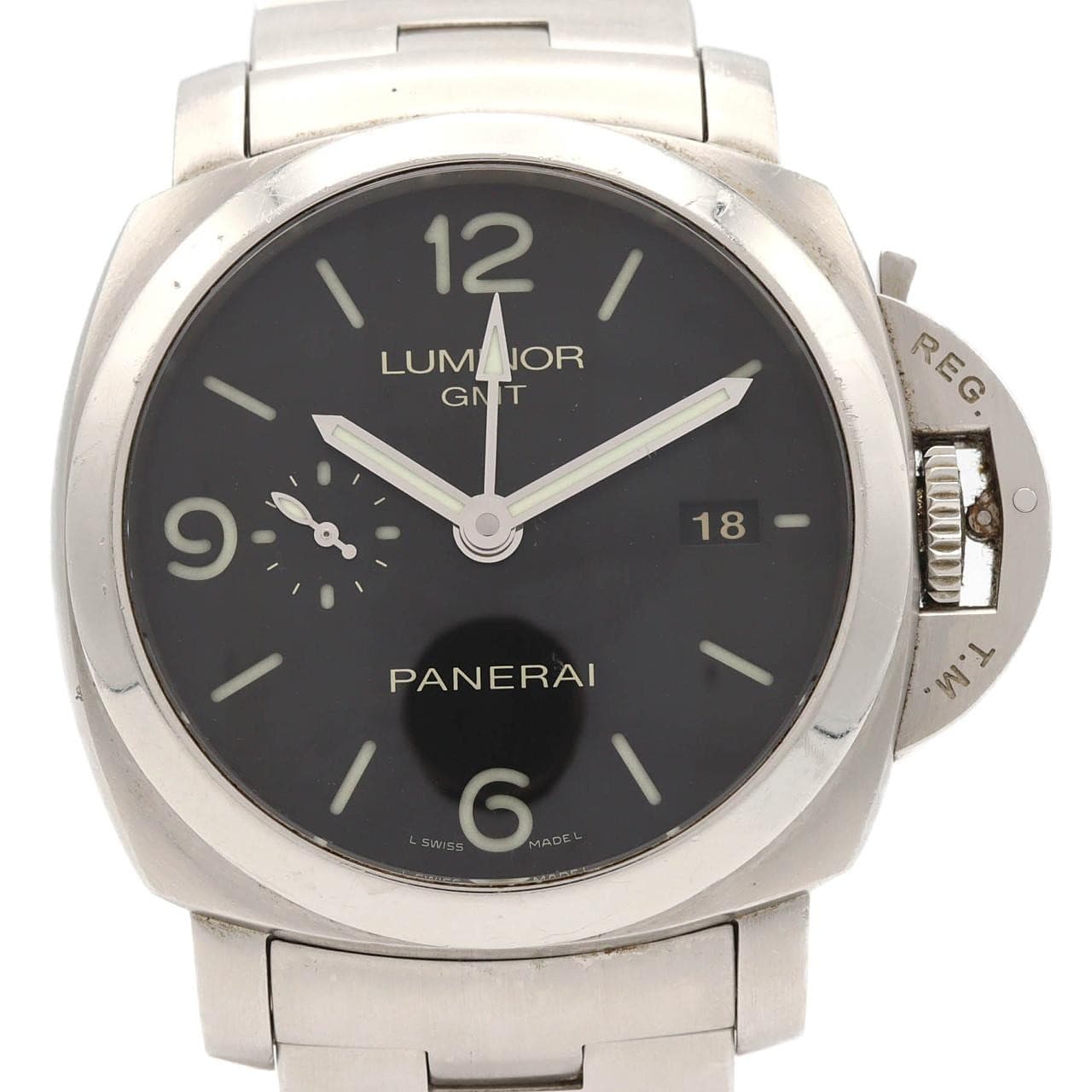 Authentic [Unserviced - Value Price] Panerai Luminor 1950 3 Days GMT Power R...