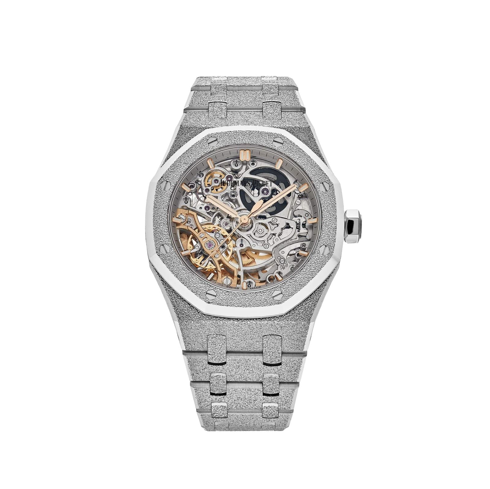 Audemars Piguet Royal Oak 15466BC.GG.1259BC.01 Double Balance Wheel Frosted