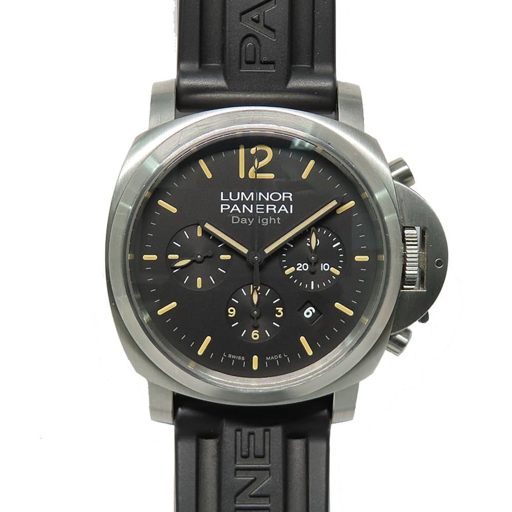 Panerai Luminor PAM00356 43mm Stainless Steel Black Wristwatch #UW936