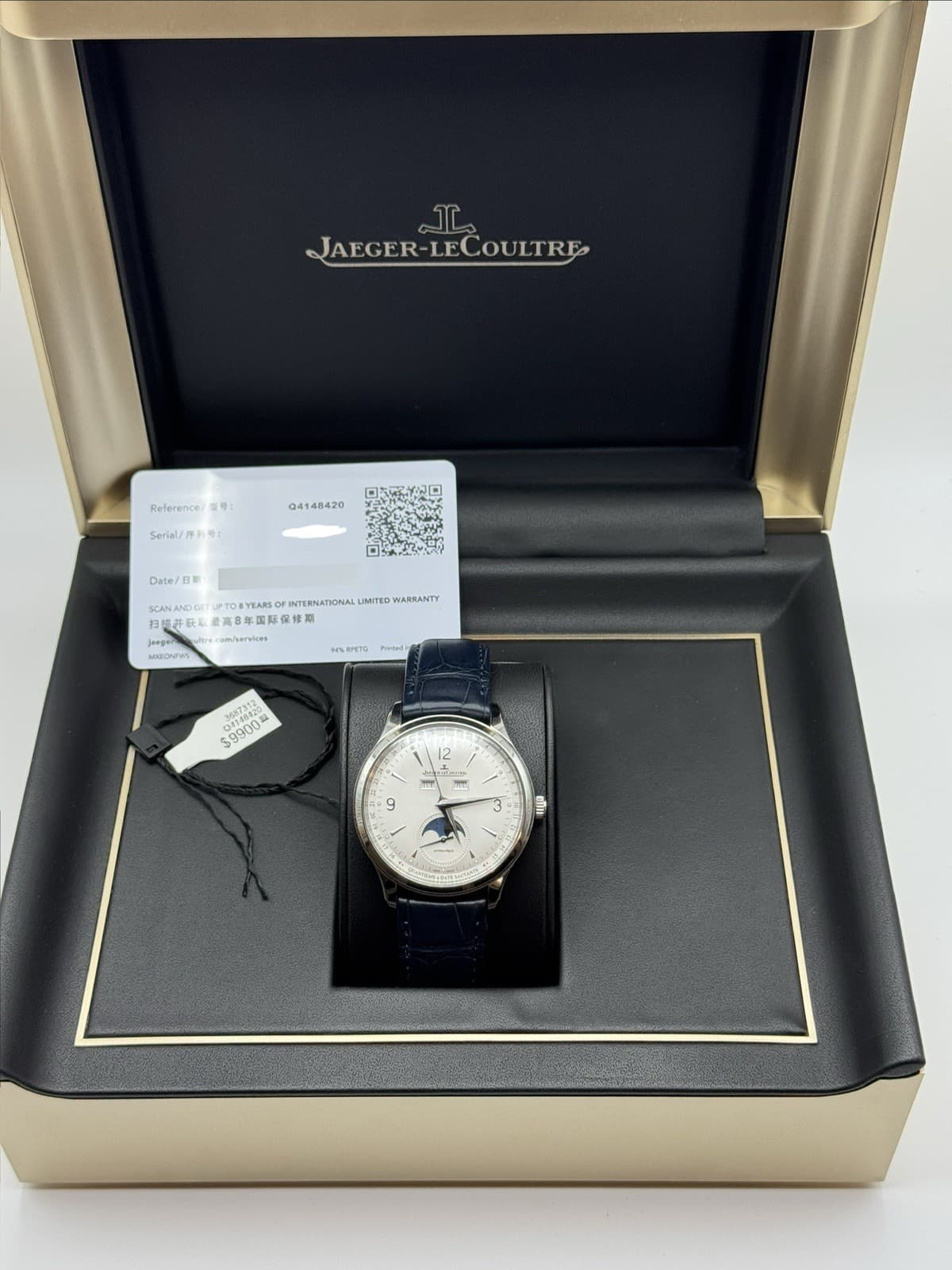 Jaeger-LeCoultre Master Control Calendar Q4148420 Full Set – Moonphase