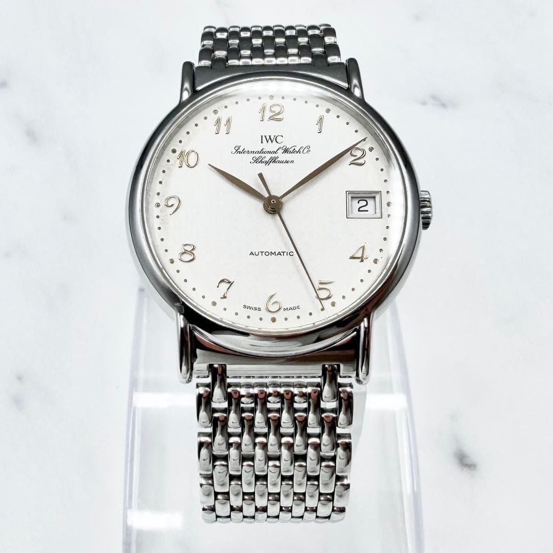 IWC Portofino IW3513 Old Inter Fish Automatic Men's Watch Good Cond