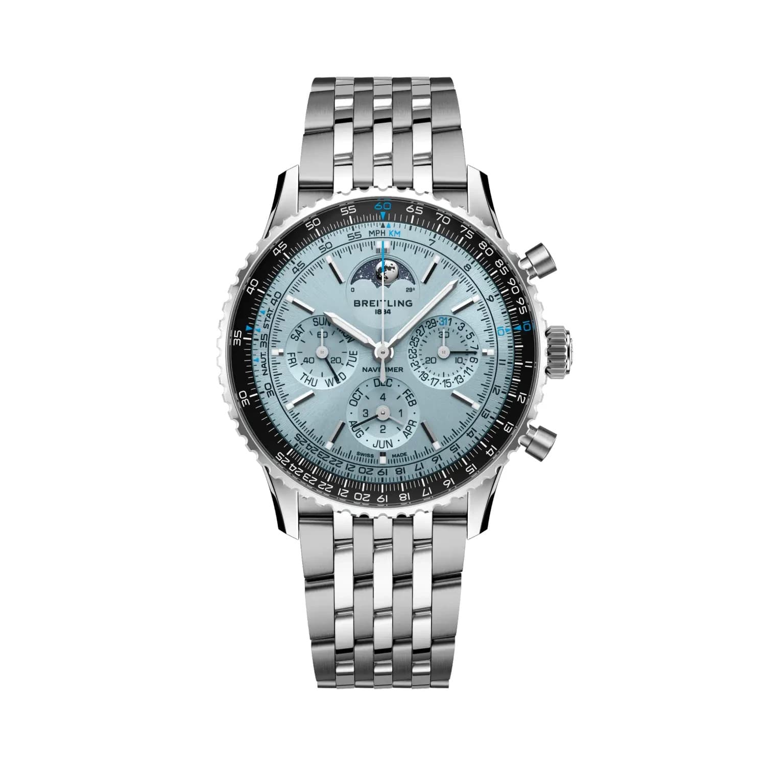 BREITLING PB1920251C1A1 NAVITIMER B19 CHRONOGRAPH 43 PERPETUAL CALENDAR 