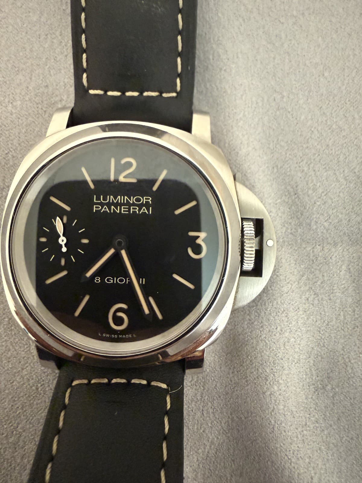 Panerai Luminor 8 Day PAM 915 Complete Set Original Owner-Box, Papers, Warraty