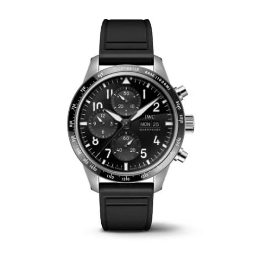 IWC Schaffhausen Pilot's Watch Performance Chronograph Titanium / Black / Rubber