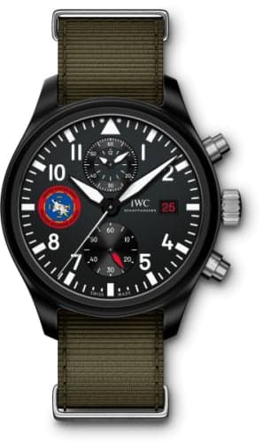 IWC Schaffhausen Pilot’s Watch Top Gun Chronograph Strike Fighter Tactics Instructor