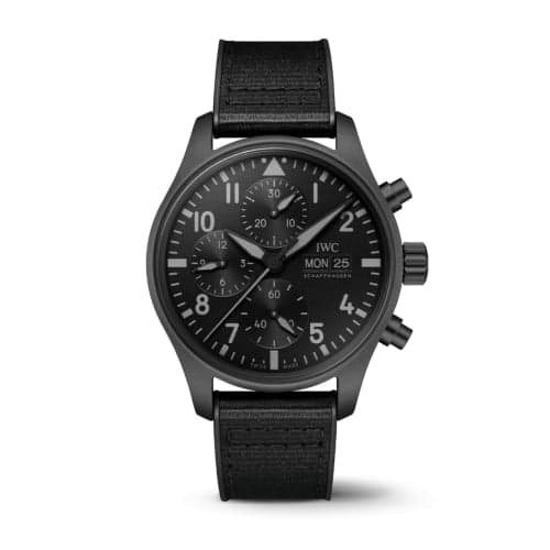 IWC Schaffhausen Pilot's Watch Chronograph 41 Top Gun Ceratanium