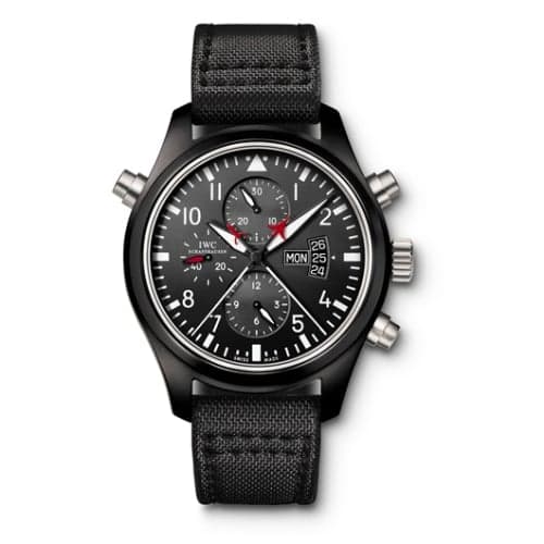IWC Schaffhausen Pilot's Watch Double Chronograph Top Gun