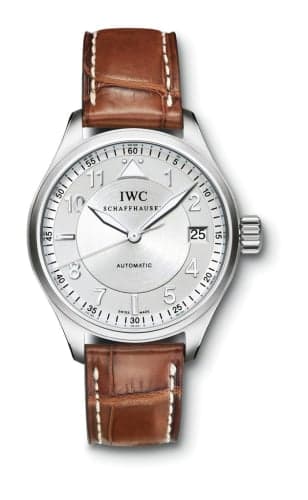 IWC Schaffhausen Pilot's Watch Spitfire Midsize / Brown Alligator