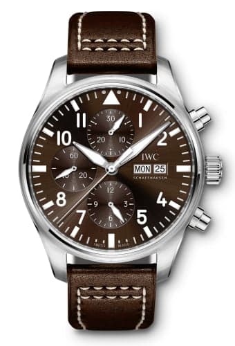 IWC Schaffhausen Pilot's Watch Chronograph Stainless Steel / Antoine de Saint Exupéry