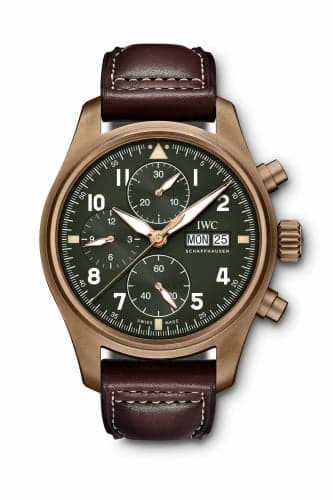 IWC Schaffhausen Pilot's Watch Spitfire Chronograph Spitfire Bronze / Green