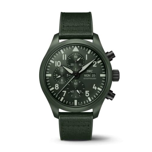 IWC Schaffhausen Pilot's Watch Chronograph Top Gun Woodland