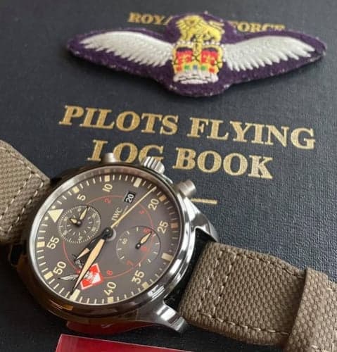 IWC Schaffhausen Pilot’s Watch Chronograph Military Edition 663 DSA
