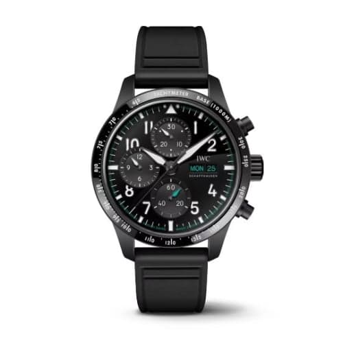 IWC Schaffhausen Pilot's Watch Performance Chronograph Ceratanium / Black / Rubber