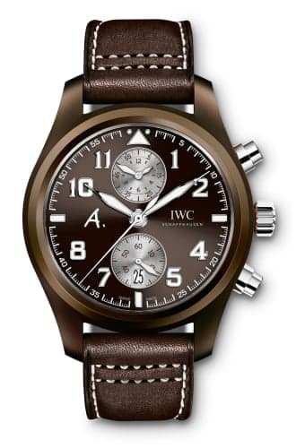 IWC Schaffhausen Pilot's Watch Chronograph Edition Antoine De Saint Exupery Edition The Last Flight Platinum