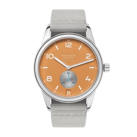 Nomos Glashütte Club Date 38 Limited Edition for Hodinkee / Sienna