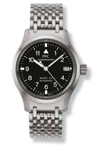 IWC Schaffhausen Lady Pilot's Watch Mark XII Stainless Steel / Black / Bracelet