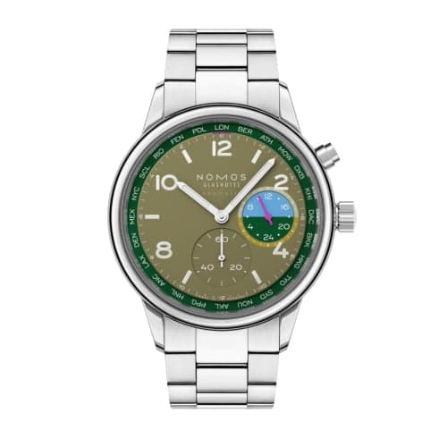 Nomos Glashütte Club Sport Neomatik Worldtimer Jungle