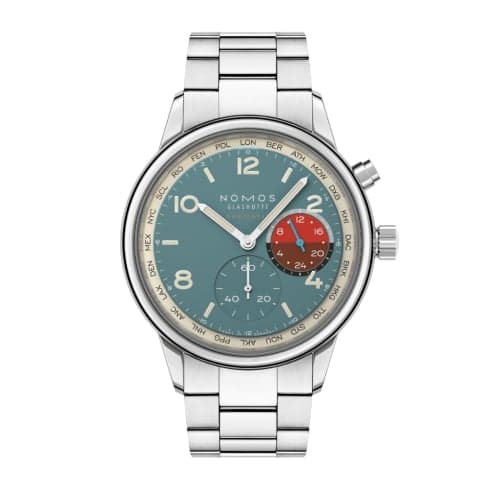 Nomos Glashütte Club Sport Neomatik Worldtimer Glacier
