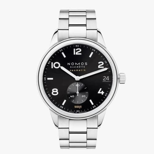 Nomos Glashütte Club neomatik 42 date black