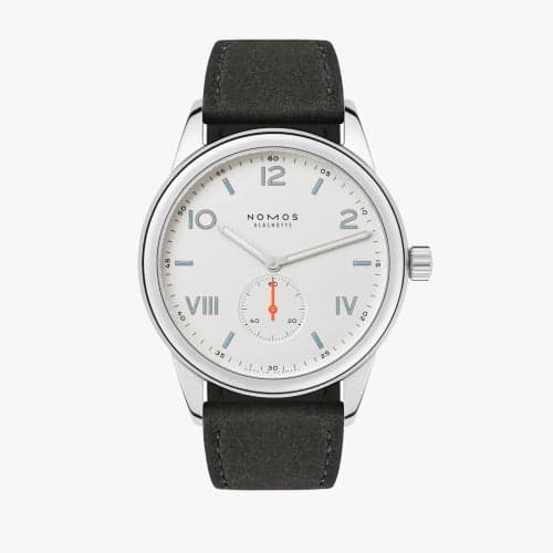 Nomos Glashütte Club Campus 38 Silver / Open Case Back