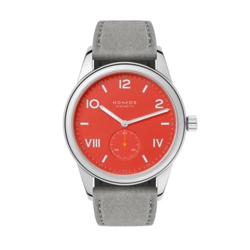 Nomos Glashütte Club Campus 38 Nonstop Red / Open Case Back