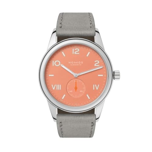 Nomos Glashütte Club Campus 38 Cream Coral / Open Case Back