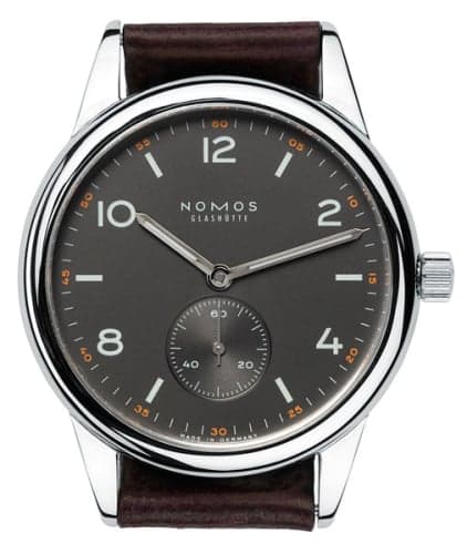 Nomos Glashütte Club Automat Dunkel Glasboden