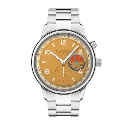 Nomos Glashütte Club Sport Neomatik Worldtimer Dune