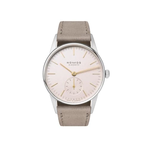 Nomos Glashütte Orion 33 Rose / Open Case Back