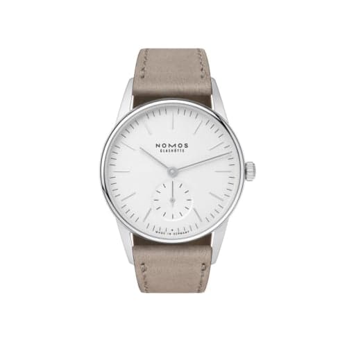 Nomos Glashütte Orion 33 White / Closed Case Back