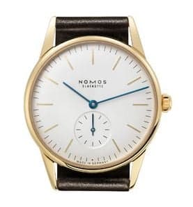Nomos Glashütte Orion 35 Gold