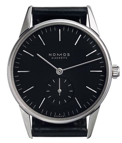 Nomos Glashütte Orion 35 Anthracite / Closed Case Back