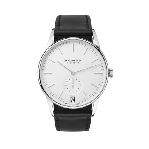 Nomos Glashütte Orion 38 Date White / Open Case Back