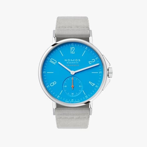 Nomos Glashütte Ahoi Neomatik Signal Blue