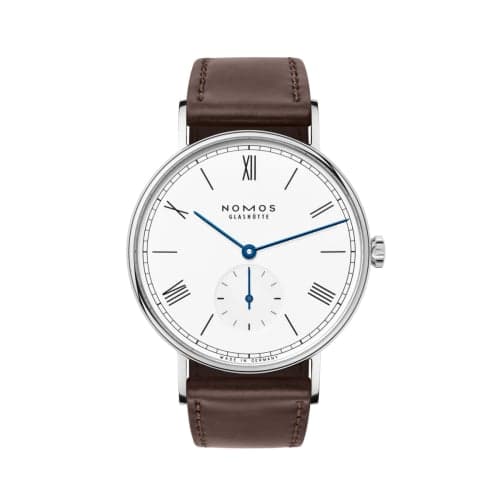 Nomos Glashütte Ludwig 38 Enamel White / Closed Case Back
