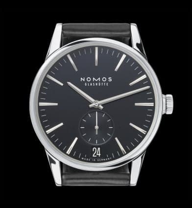 Nomos Glashütte Zürich Datum Anthrazit