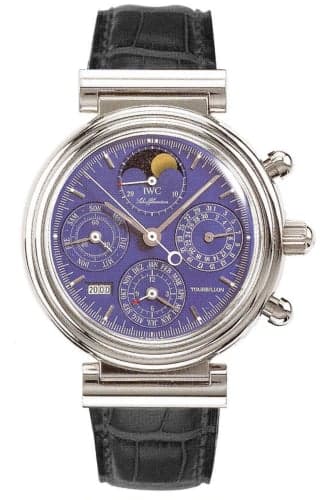 IWC Schaffhausen Da Vinci Tourbillon Platinum / English
