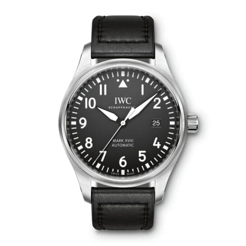 IWC Schaffhausen Pilot's Watch Mark XVIII Stainless Steel / Black