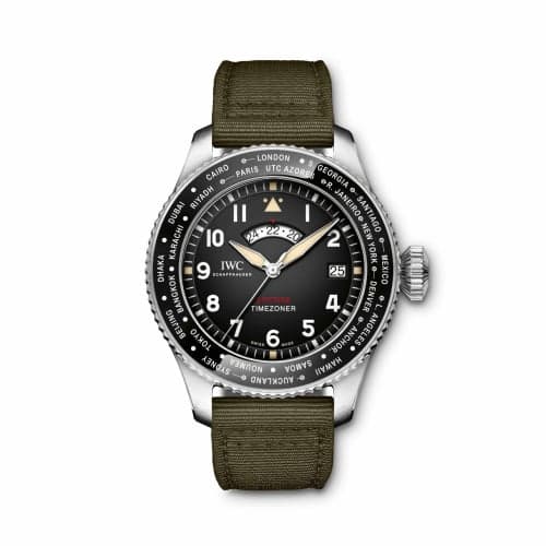 IWC Schaffhausen Pilot’s Watch Timezoner Spitfire Edition “The Longest Flight”